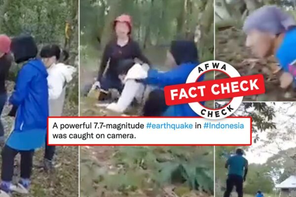 Fact Check: This video DOES NOT show recent Indonesia earthquake ‘caught on camera’ Jyoti Dwivedi