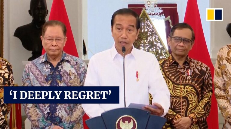 Indonesian president Widodo admits historical rights violations in the country – South China Morning Post