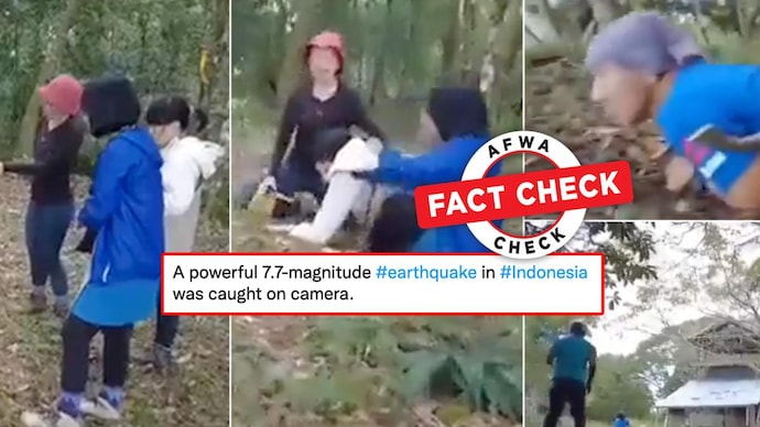 Indonesia earthquake fact check