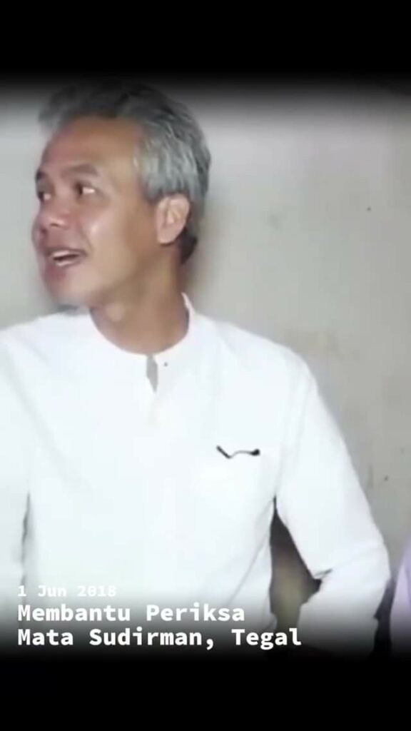 Inilah bukti kepedulian seorang ganjarpranowo dalam membantu Tuannya. Sepak terj