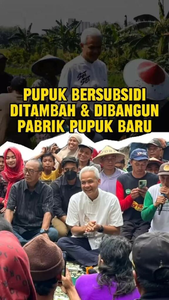 Penuh kehangatan pertemuan petani dengan ganjarpranowo menyerap keluhan mereka s