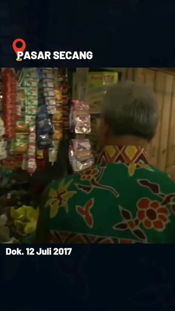 Sejak dulu ganjarpranowo memang sudah terkenal merakyat. Ia rajin blusukan ke pa