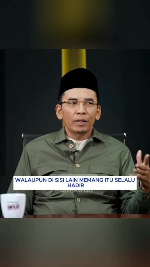 TPN Tuan Guru Bajang mengatakan bahwa manusia bukan makhluk mitos, tapi makhluk