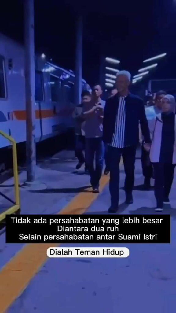 ganjarpranowo adalah tipe suami yang friendly menganggap istrinya juga sebagai s