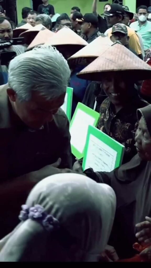 ganjarpranowo sosok pemimpin yang begitu peduli dengan kehidupan petani daerahny