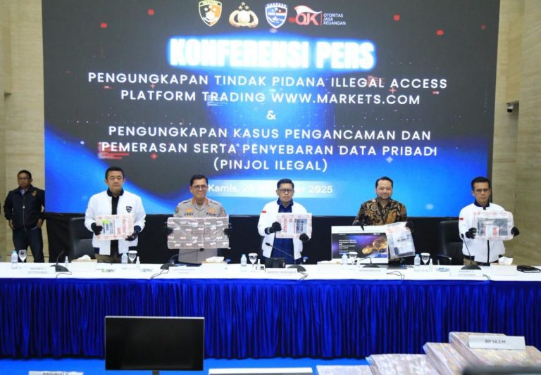 Bareskrim Tangkap Pembobol Platform Kripto International Markets.com di Bandung