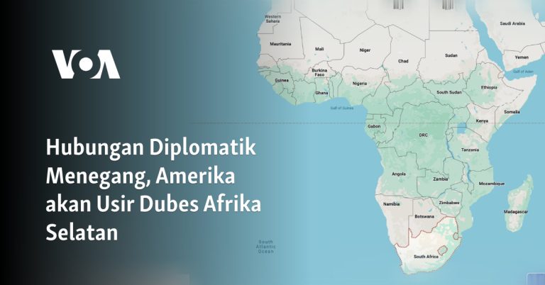 Hubungan Diplomatik Menegang, Amerika akan Usir Dubes Afrika Selatan