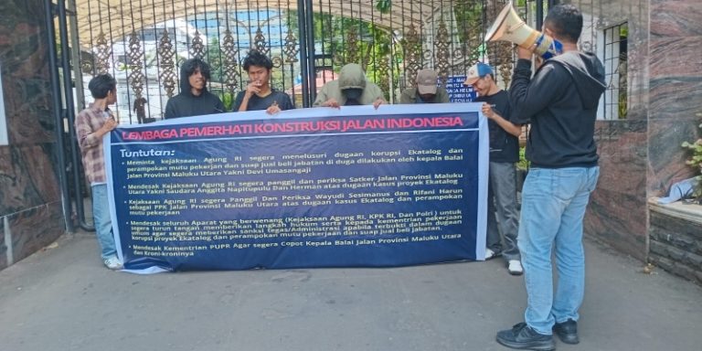 Bongkar Dugaan Penyimpangan Proyek Jalan di Maluku Utara