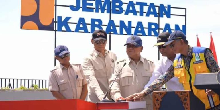 Prabowo Resmikan Lima Proyek Infrastruktur Nasional Serentak di Bantul