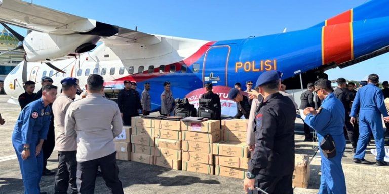 Bantuan Logistik Polri