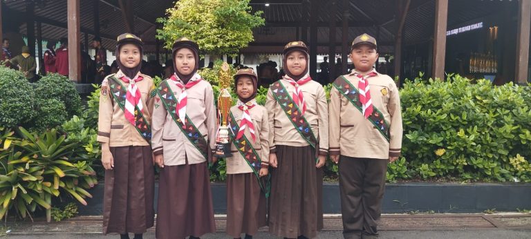 SDN 4 Purwanegara Sukses Berprestasi di Lomba Kehumasan Kwarcab Banyumas