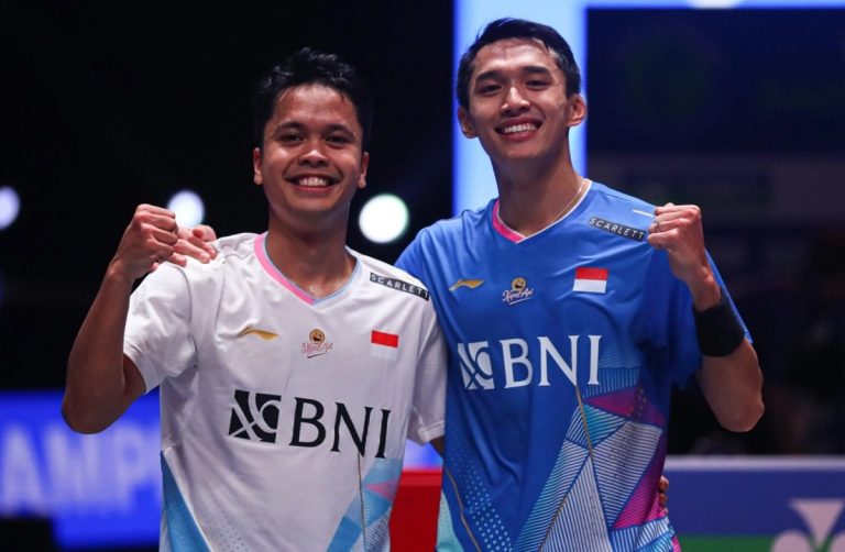 Kisah Pebulu Tangkis Jonatan Christie dan Anthony Ginting, Dulunya Bestie Sekamar di Pelatnas PBSI Cipayung : Okezone Sports