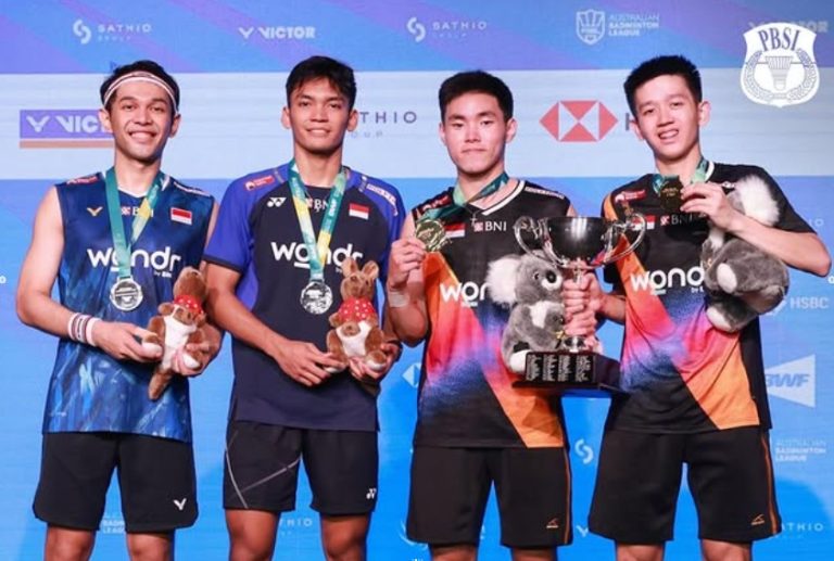 Hasil Lengkap Final Australia Open 2025: Indonesia Borong Dua Gelar Lewat All Indonesian Final : Okezone Sports