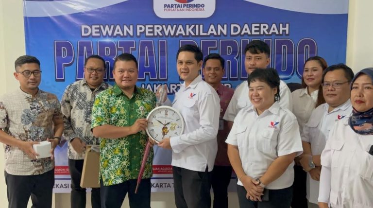 KPU Jaktim Jalin Silaturahmi Sambangi Markas DPD Perindo : Okezone News