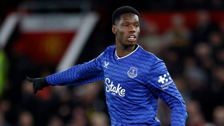Thierno Barry Mulai Berkembang Jadi Striker yang Dibutuhkan Everton