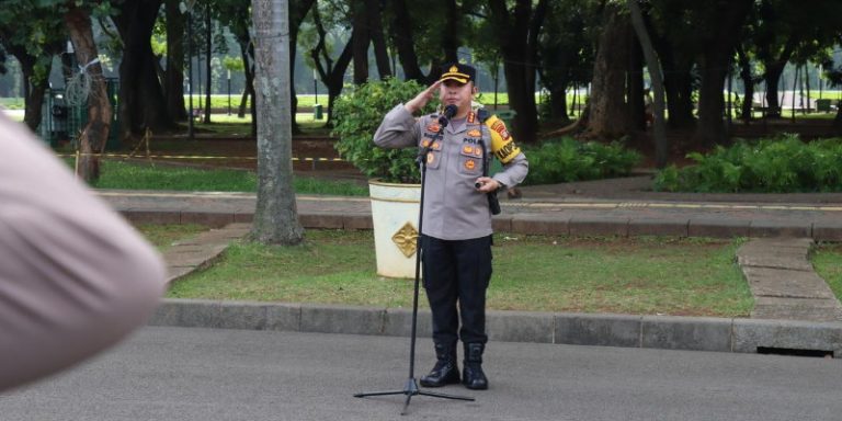 Lebih dari 2.600 Personel Gabungan Amankan Aksi Demo Buruh di Monas