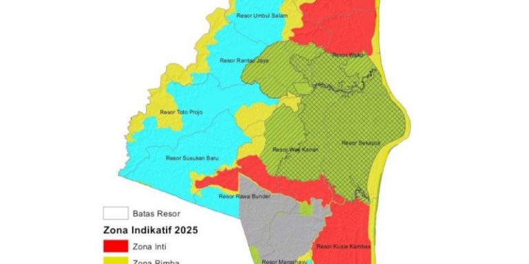 Rencana Pengurangan Zona Inti TN Way Kambas Sangat Berbahaya!