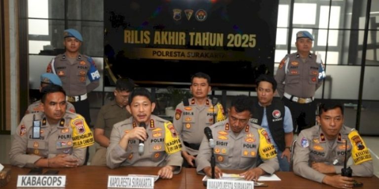 Kasus Kriminalitas di Surakarta Meningkat pada 2025