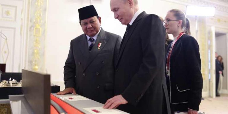 Kremlin Laporkan Rencana Kunjungan Prabowo ke Moskow Besok