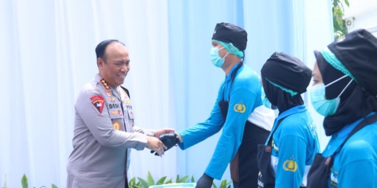 Wakapolri Groundbreaking 436 SPPG Serentak di Seluruh Indonesia