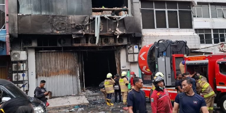 Gedung Terra Drone yang Terbakar cuma Punya Satu Pintu Akses