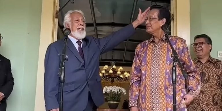 Usia Selisih Dua Bulan, Xanana Puji Sultan HB X Awet Muda