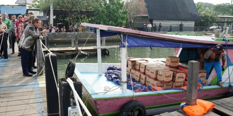 15 Ton Bahan Pangan Distribusikan ke Kepulauan Seribu Jelang Nataru