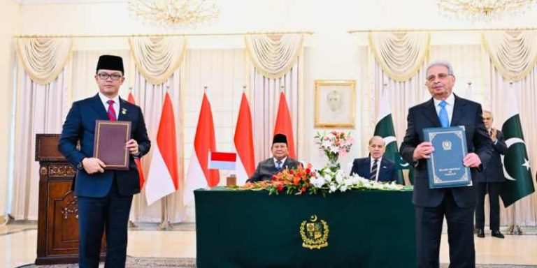 Indonesia-Pakistan Perkuat Kemitraan Lewat Tujuh MoU Strategis