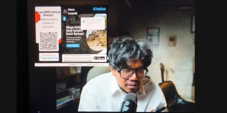 Konten Ferry Irwandi Dinilai Lecehkan Korban Bencana Sumatera
