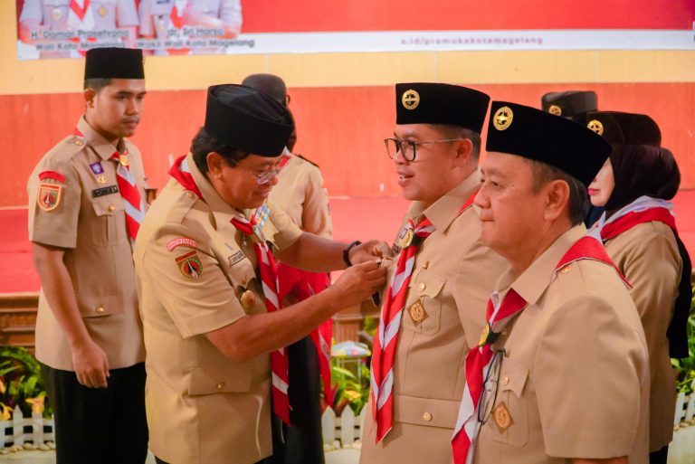 Pelantikan Pengurus Mabicab dan Kwarcab Kota Magelang Digelar, Perkuat Komitmen Pembinaan Generasi Muda