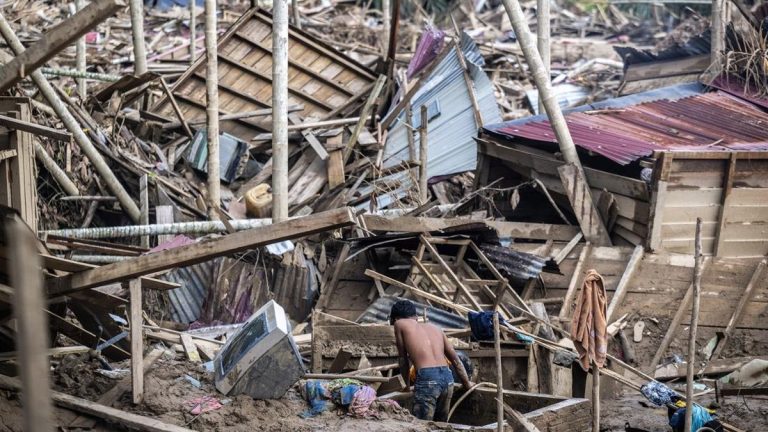 Desa Lubok Pusaka Aceh Utara yang Hancur karena Banjir Bandang