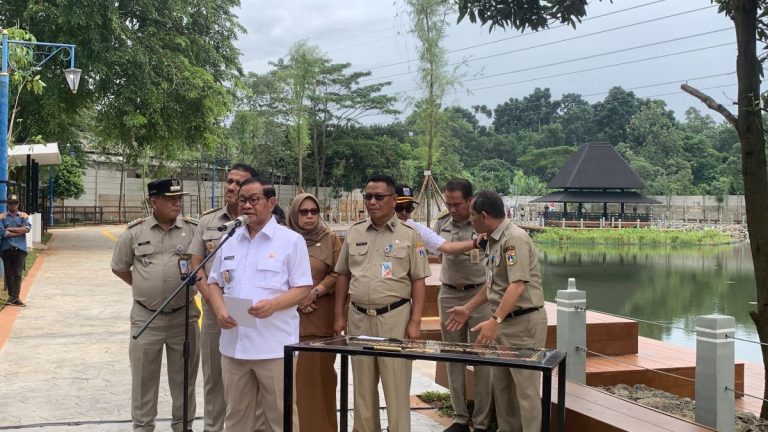 Diresmikan Pramono, Embung Lapangan Merah Diklaim Dapat Kurangi Banjir di 3 RW Jagakarsa : Okezone News