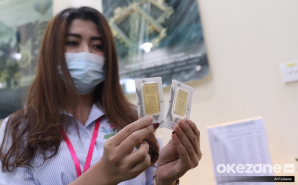 Harga Emas Antam Pecahkan Rekor Tertinggi Sepanjang Masa! Naik Rp11.000 Jadi Rp2.502.000 per Gram : Okezone Economy