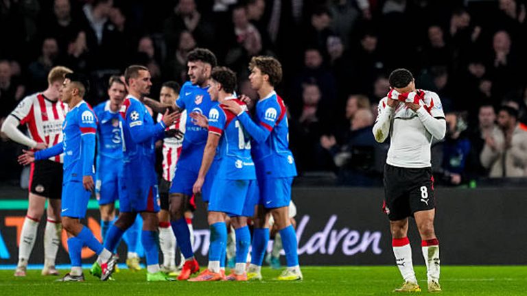 Hasil Pertandingan Champions League: PSV 2-3 Atletico Madrid