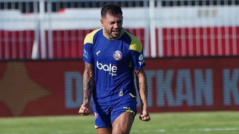 Ian Puleio Cetak Gol Debut, Janjikan Performa Lebih Baik Bersama Arema FC