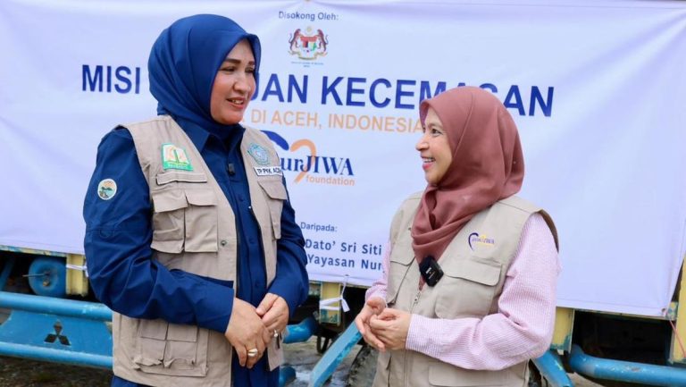 Aceh Terima Lagi Bantuan Malaysia, Kali Ini Dikirim Siti Nurhaliza