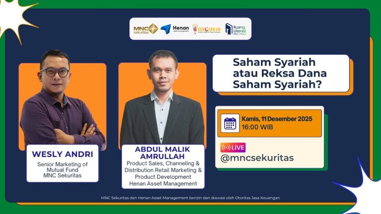 Bingung Pilih Instrumen Syariah? Saksikan IG Live MNC Sekuritas Saham Syariah atau Reksa Dana Saham Syariah, Sore Ini! : Okezone Economy