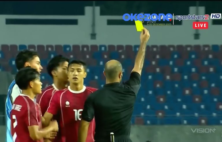 Momen Adu Mulut Usai Laga Timnas Indonesia U-22 vs Myanmar di SEA Games 2025, Dipicu Keputusan Wasit! : Okezone Bola