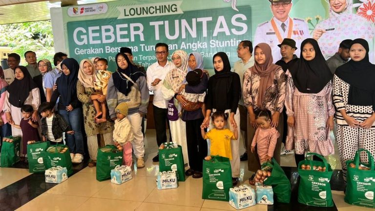 Bupati Bandung Luncurkan Gekksor dan Geber Tuntas untuk Tekan Stunting