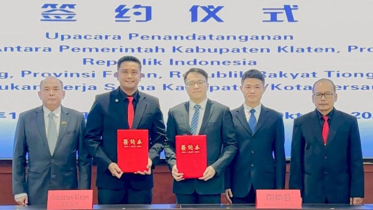 Pemkab Klaten dan Pemerintah Nanjing Sepakati Kerja Sama ‘Sister City’