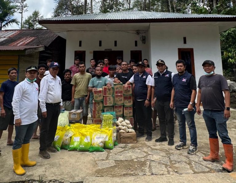Perindo Tapanuli Utara Berikan Bantuan ke Korban Banjir dan Longsor : Okezone News