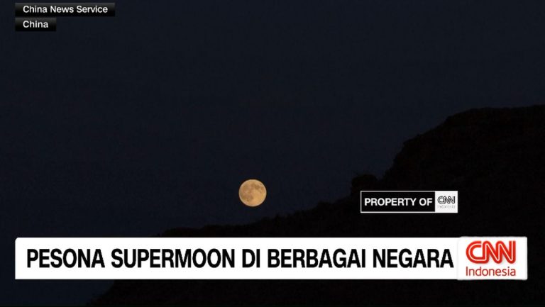 Supermoon Tutup Tahun! Fenomena Langka di Langit Dunia