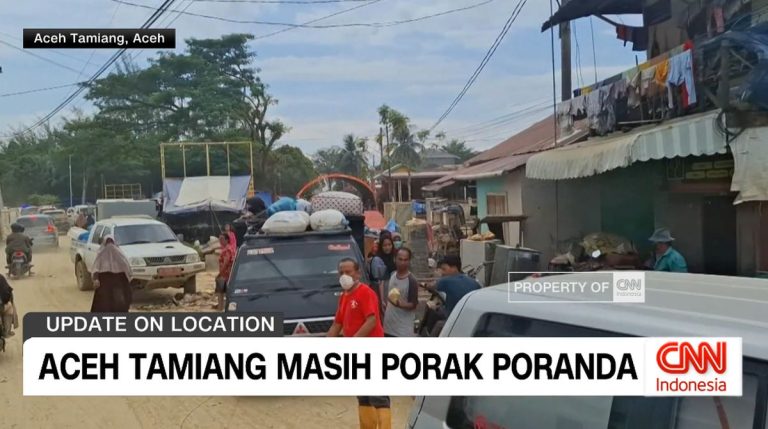 Pencarian Korban Hilang Terhambat, Aceh Tamian Porak-Poranda