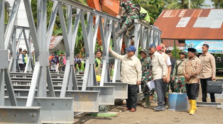 Prabowo Janji Perbaiki Bendungan, Sawah hingga Kirim Cadangan Pangan ke Aceh : Okezone News