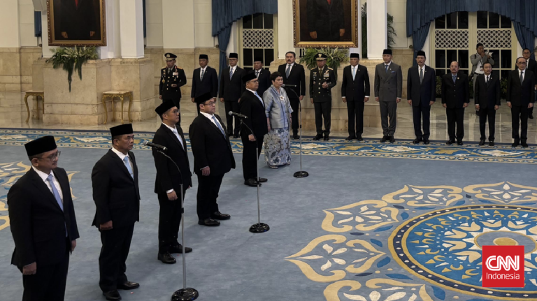 Prabowo Saksikan Pengucapan Sumpah Anggota KY 2025-2030