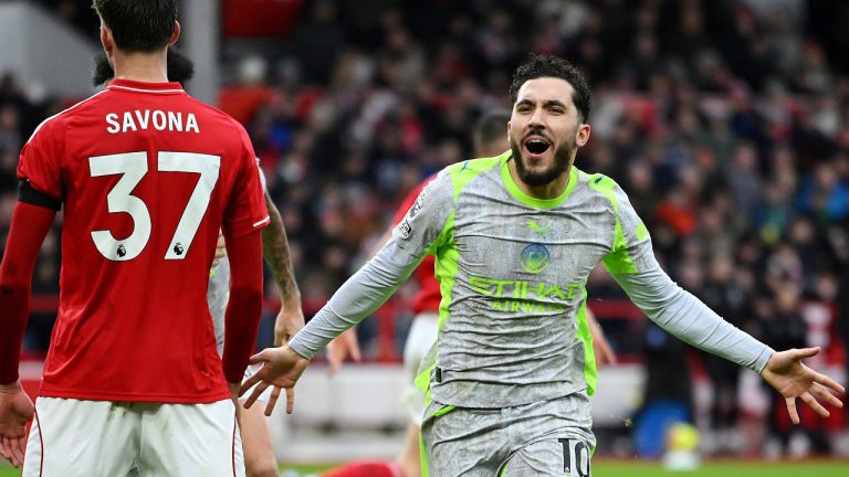 Rayan Cherki Nikmati Momen Spesial Usai Jadi Pahlawan Timnya di City Ground