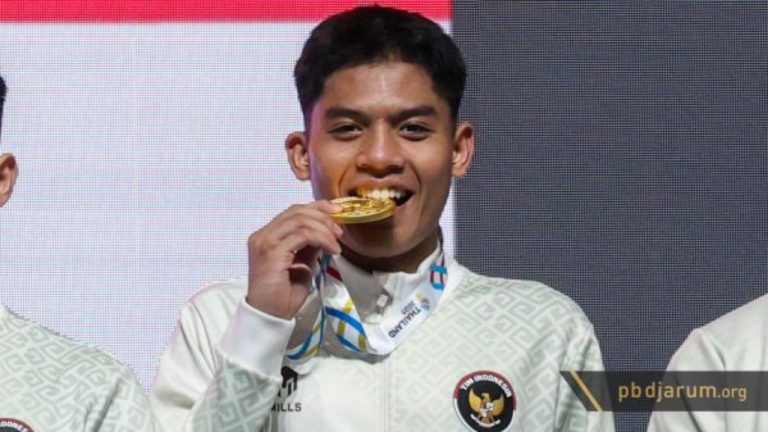 SEA Games: Moh Zaki Ubaidillah Penentu Kemenangan Beregu Putra Indonesia