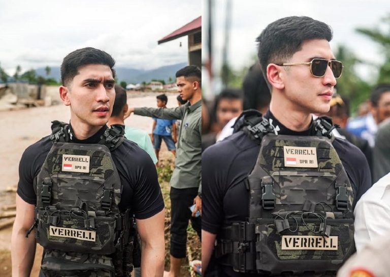 Kata Verrell Bramasta usai Dihujat Imbas Pakai Rompi Antipeluru saat Kunjungi Korban Banjir Sumbar : Okezone Celebrity