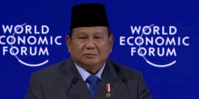 Pidato Prabowo di WEF Annual Meeting 2026 Dipuji Diaspora