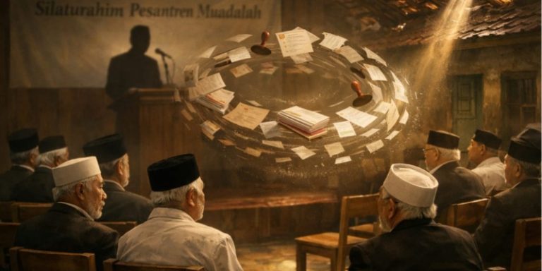 Lingkaran Setan Izin Muadalah